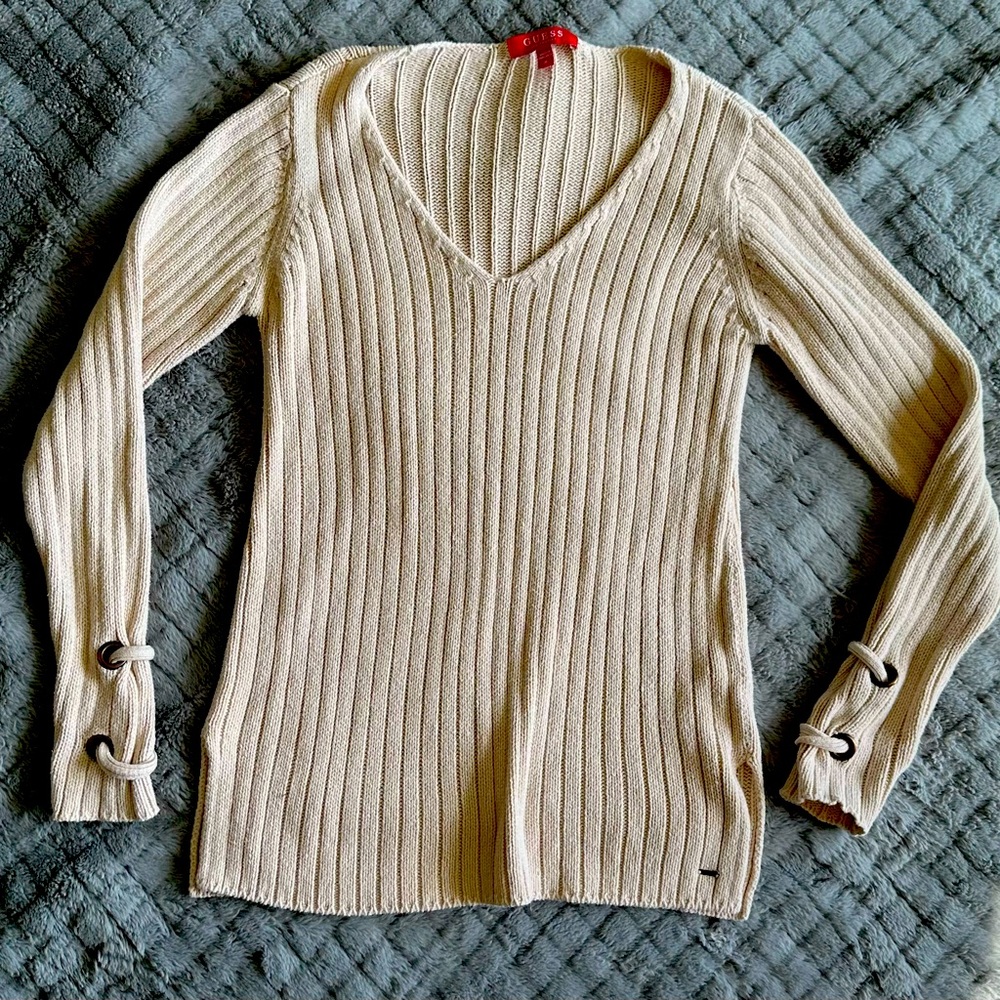 Cream sweater